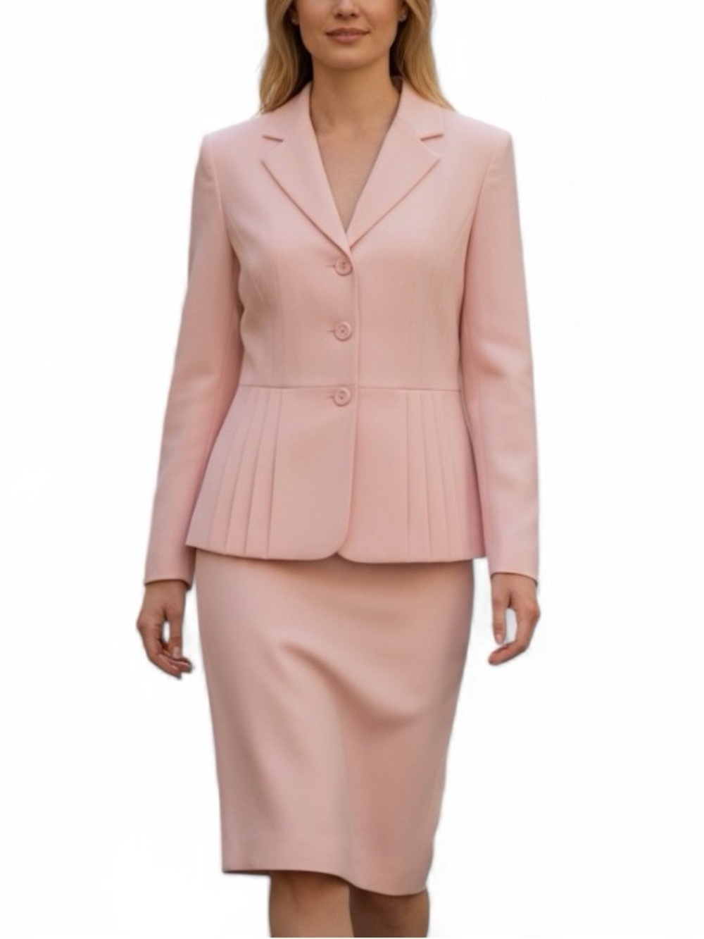 Collection For Le Suit Skirt Suit Set